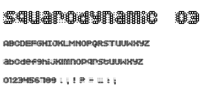 Squarodynamic  03 font